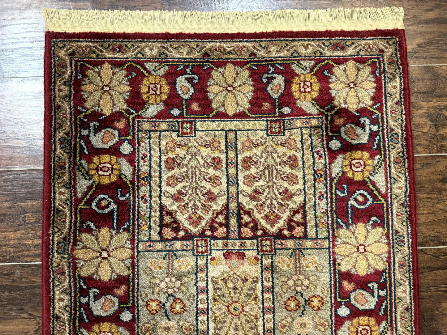 Karastan Runner Rug Antique Legends Bakhtiari 2200 Vintage Wool Panel Design