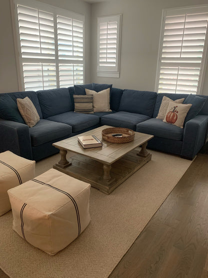 Balustrade Coffee Table Handcrafted Solid Wood