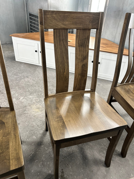 Levi 2 Slat Chair With Lumbar Support And Optional Arms For Dining