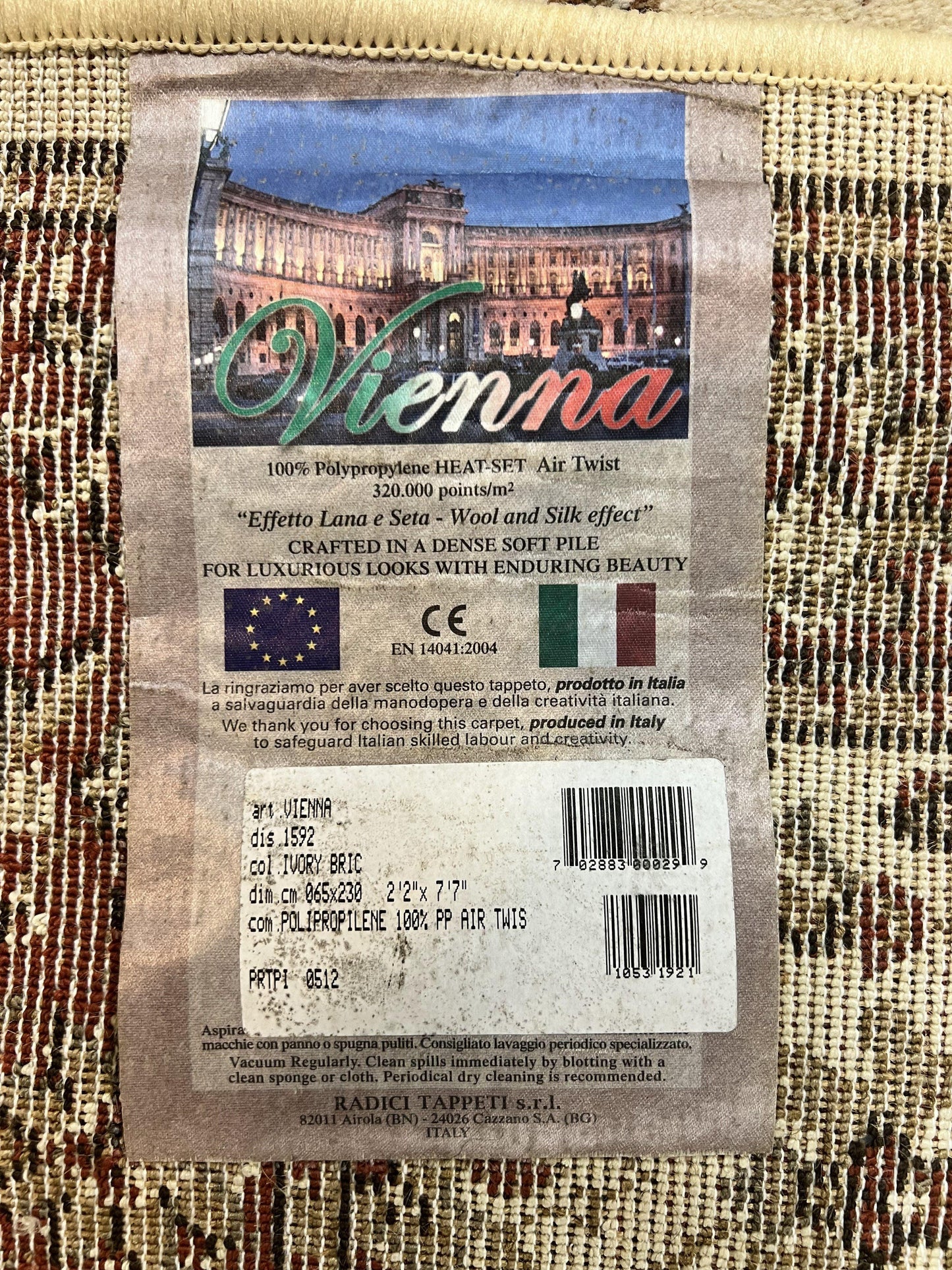 Runner Rug 2 X 7.6 Floral Allover Ivory And Rust Hallway Oriental Style