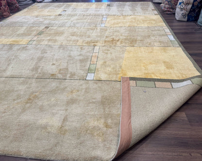 Tufenkian Tibetan Rug 12x16 Handmade Wool Palace