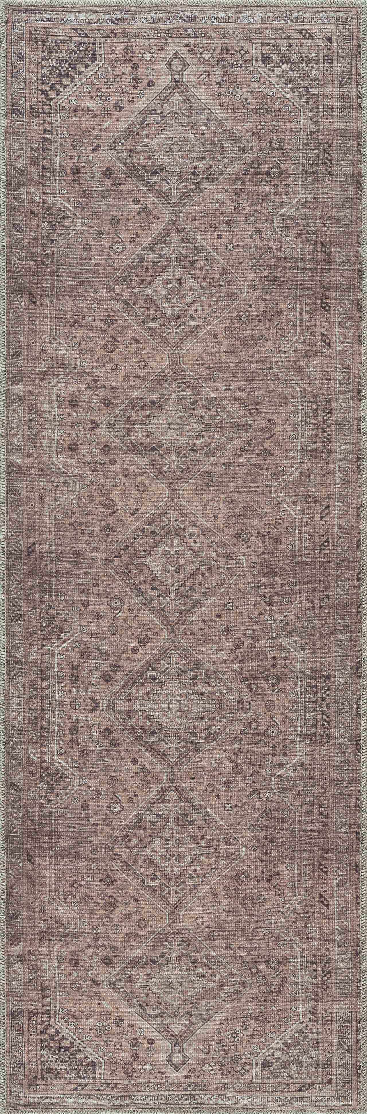 Barny Brown soft texture rug