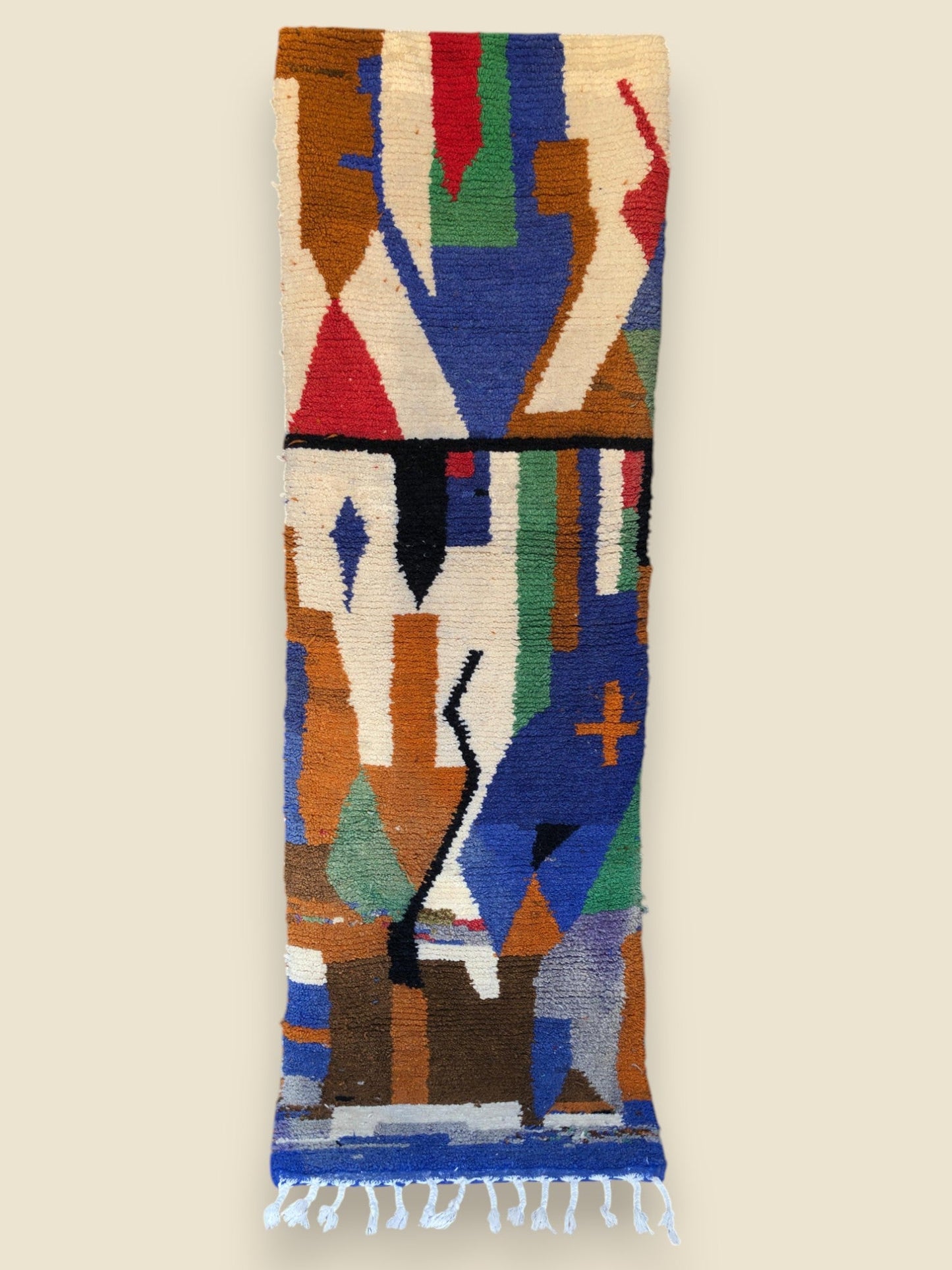 Berber Amayas Rug - Colorful Moroccan Runner Rug