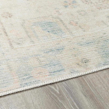 Vintage Washable Area Rug - Soft Durable Home Décor