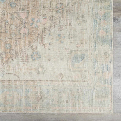 Vintage Washable Area Rug - Soft Durable Home Décor