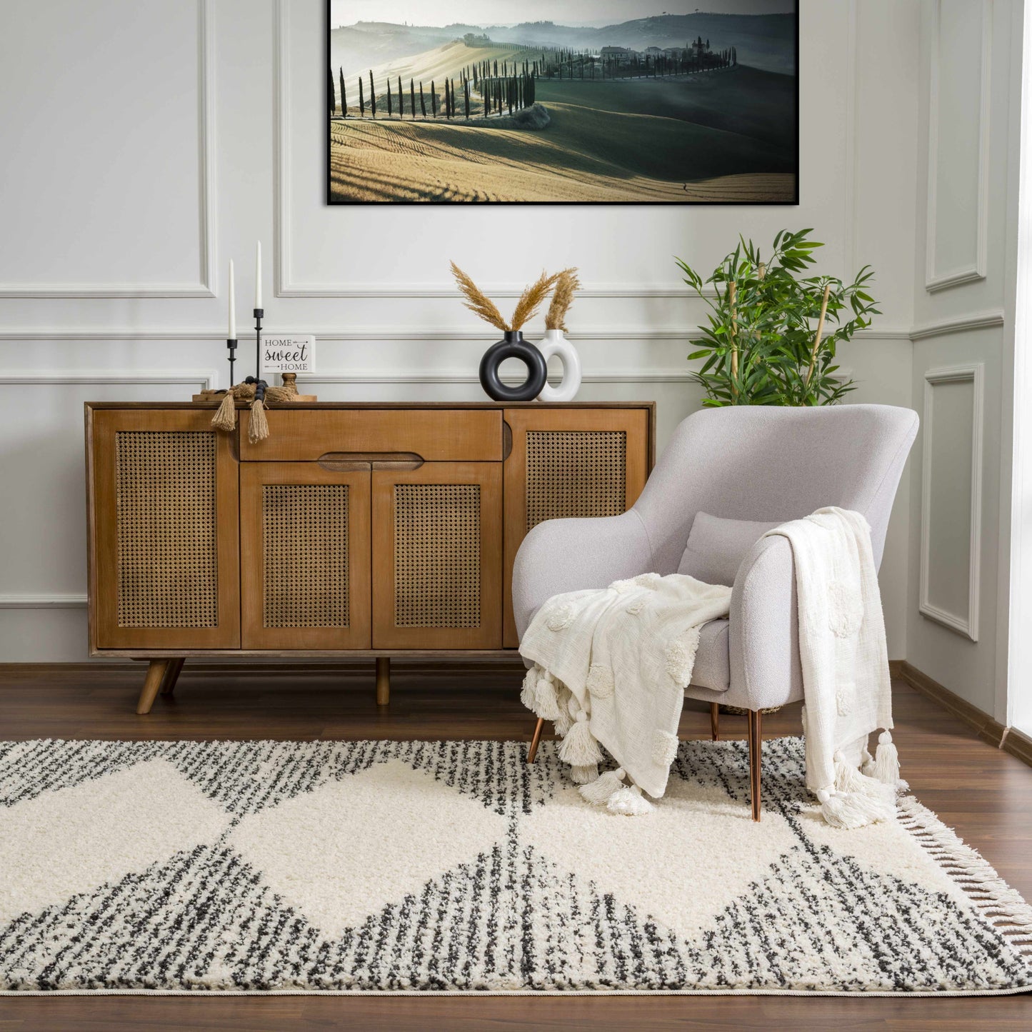 Howth Area Rug - Coastal-Inspired Modern Design