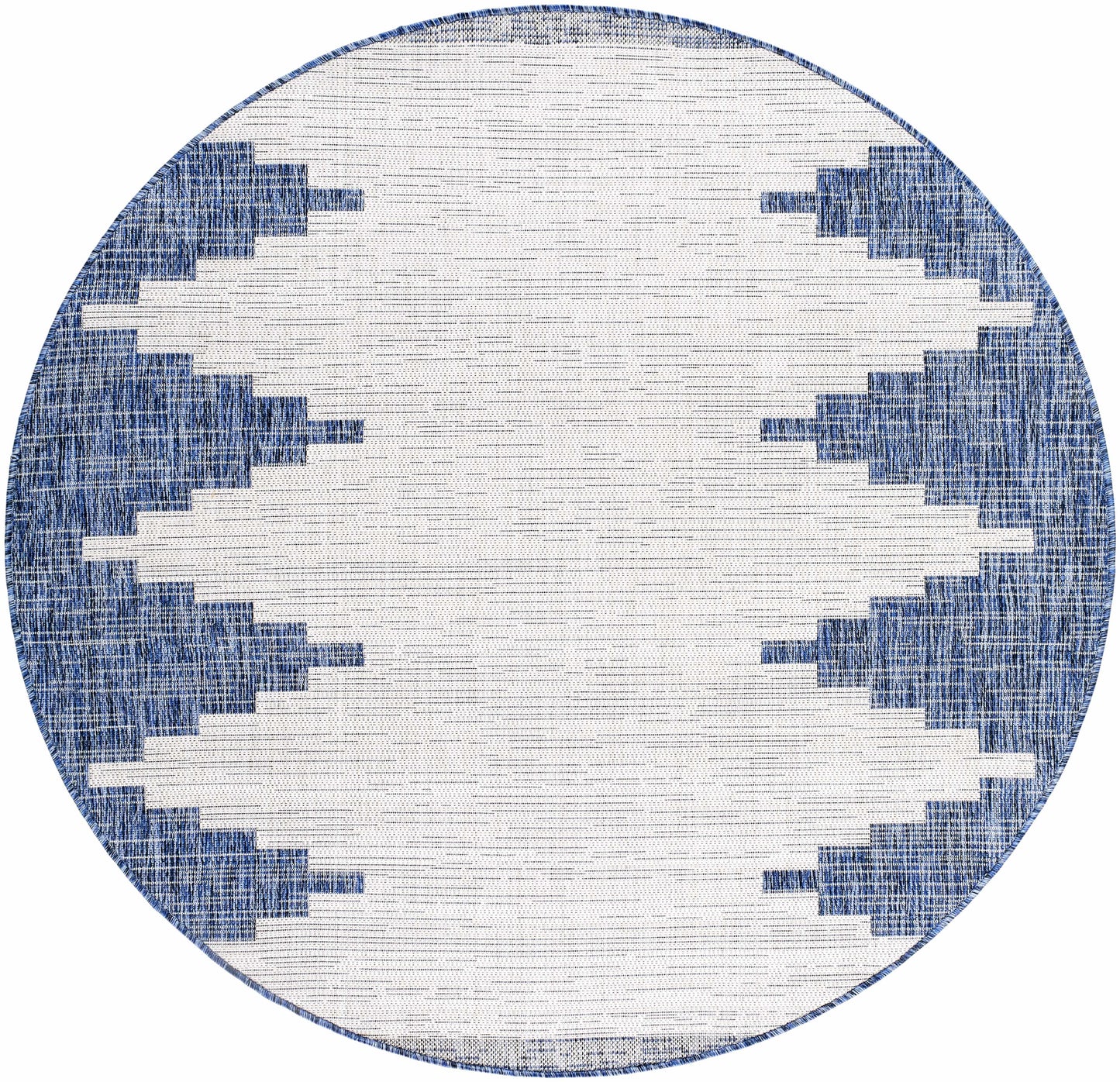 Djugun Navy Area Rug - Stylish Durable Indoor Outdoor Mat
