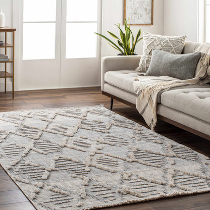 Rustic High-Low Area Rug - Cozy Home Décor Accent