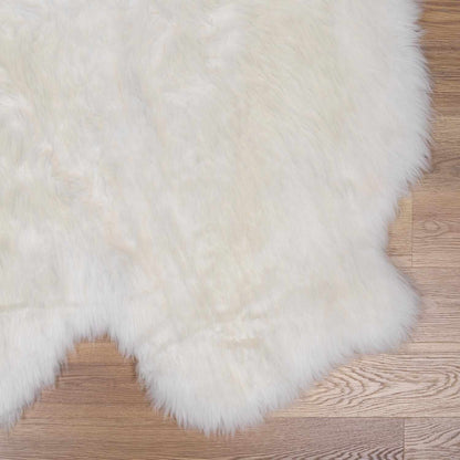 Soft White Sheepskin Rug - Premium Cozy Home Décor