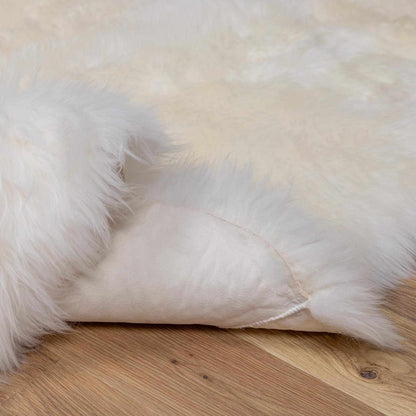 Soft White Sheepskin Rug - Premium Cozy Home Décor