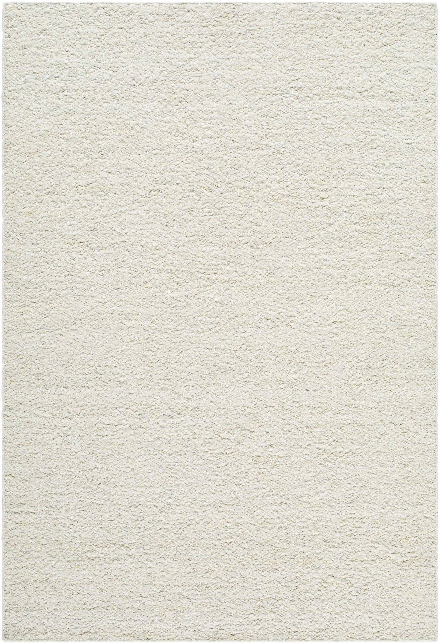 Off-White Wool Area Rug - Elegant Soft Versatile Home Decor