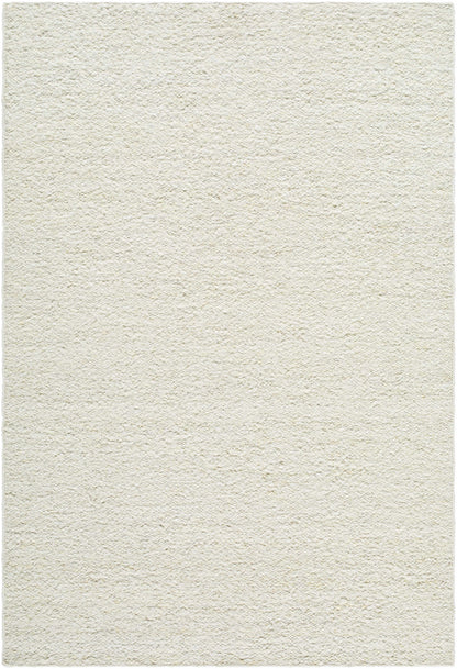 Off-White Wool Area Rug - Elegant Soft Versatile Home Decor