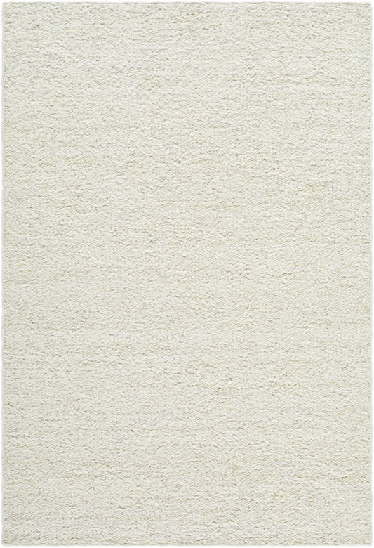 Off-White Wool Area Rug - Elegant Soft Versatile Home Decor