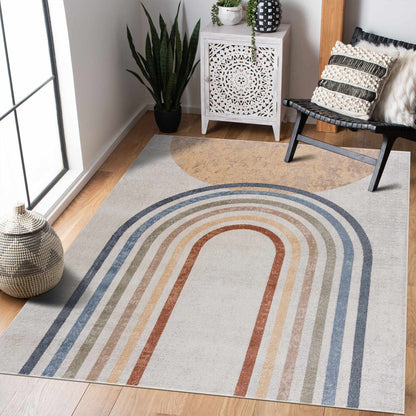 Giza Washable Area Rug - Soft Durable Home Décor for Any Room