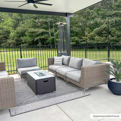 Beige Brown Area Rug - Soft Durable Stylish Home Accent