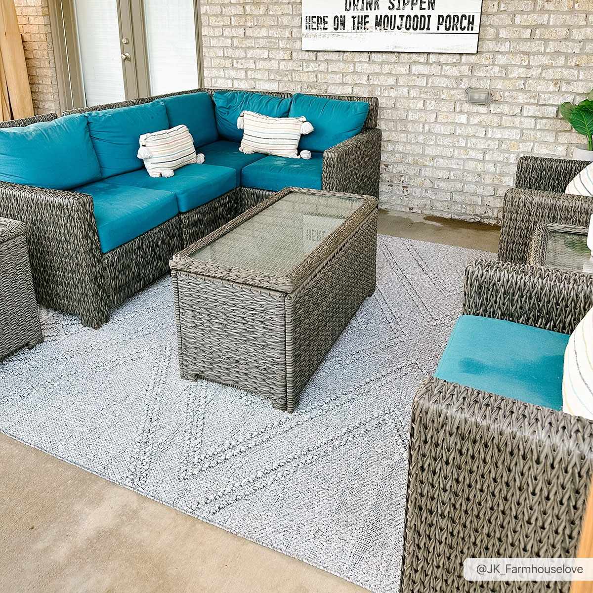 Beige and Gray Area Rug - Stylish Soft Versatile Home Décor