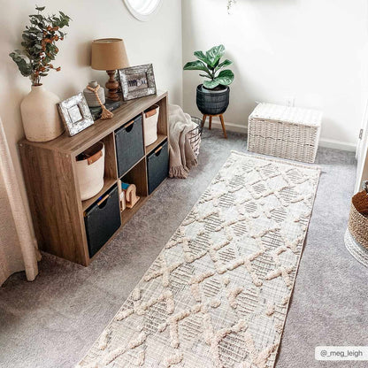 Rustic High-Low Area Rug - Cozy Home Décor Accent