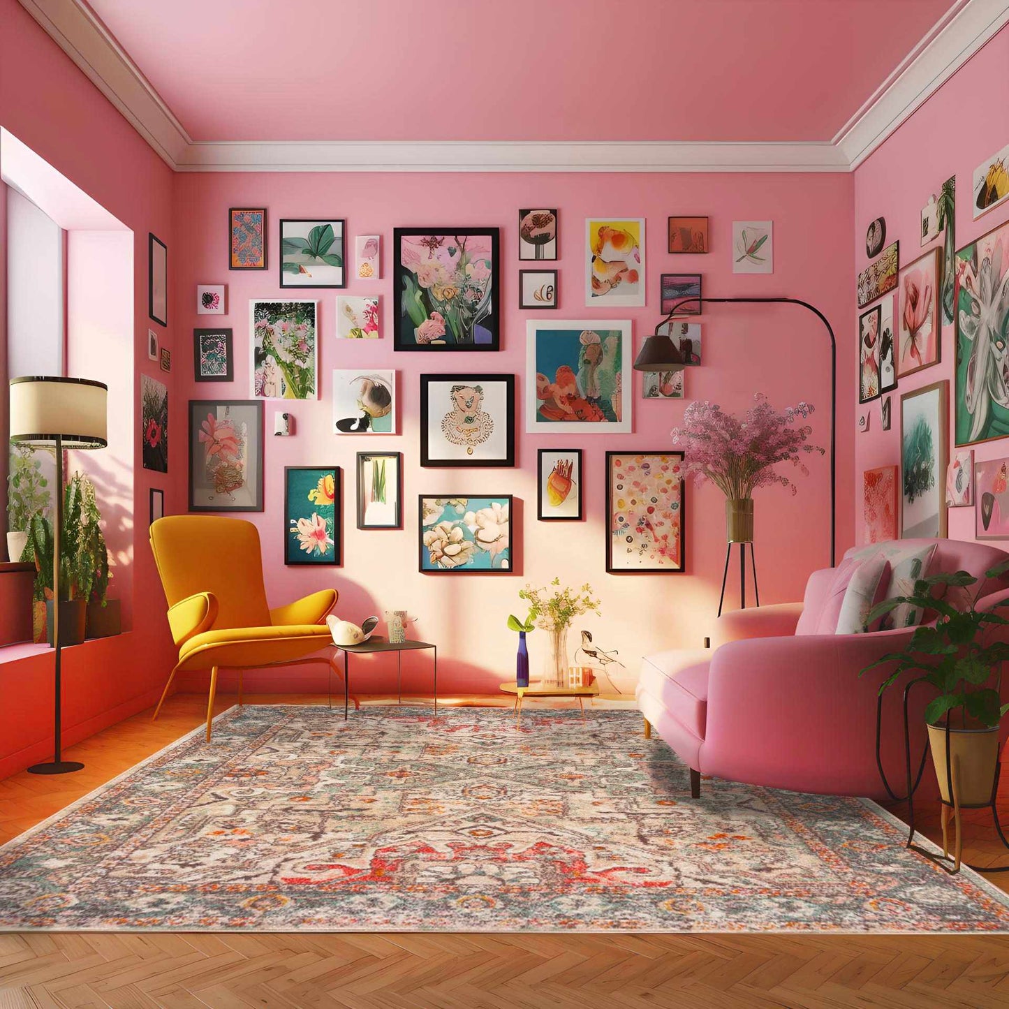 Coastal Area Rug - Modern Bolinas Design for Homes