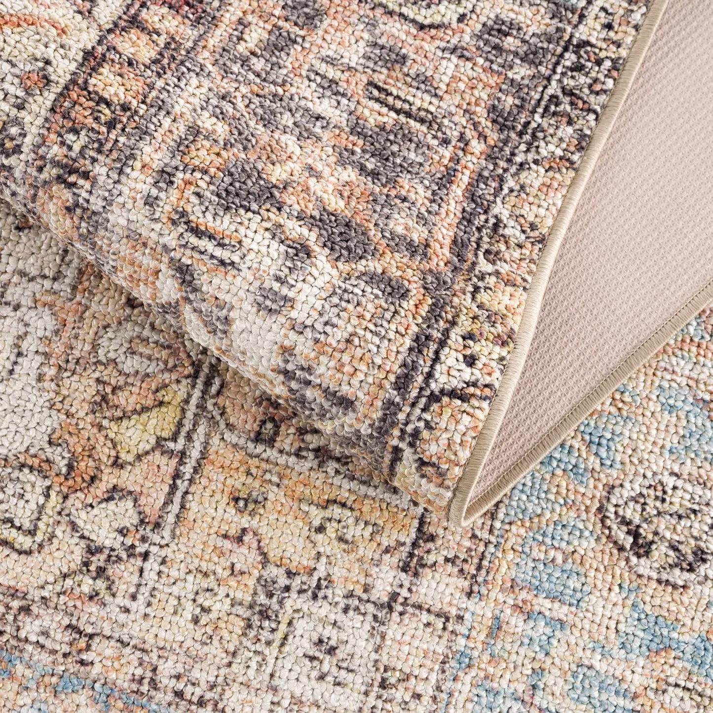 Non-Slip Washable Area Rug - Stylish Durable Home Decor