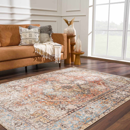 Non-Slip Washable Area Rug - Stylish Durable Home Decor