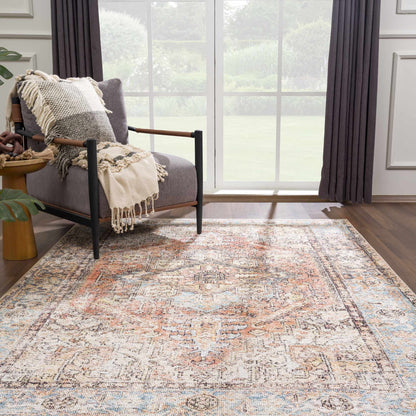 Non-Slip Washable Area Rug - Stylish Durable Home Decor