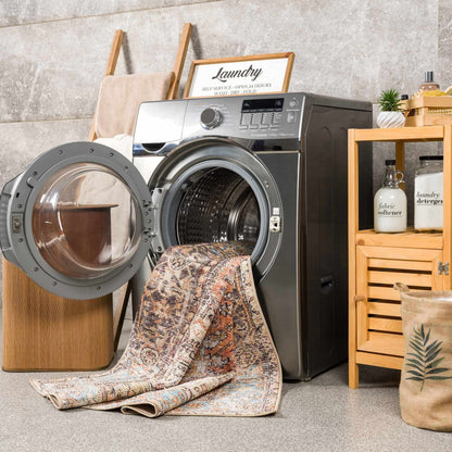 Non-Slip Washable Area Rug - Stylish Durable Home Decor