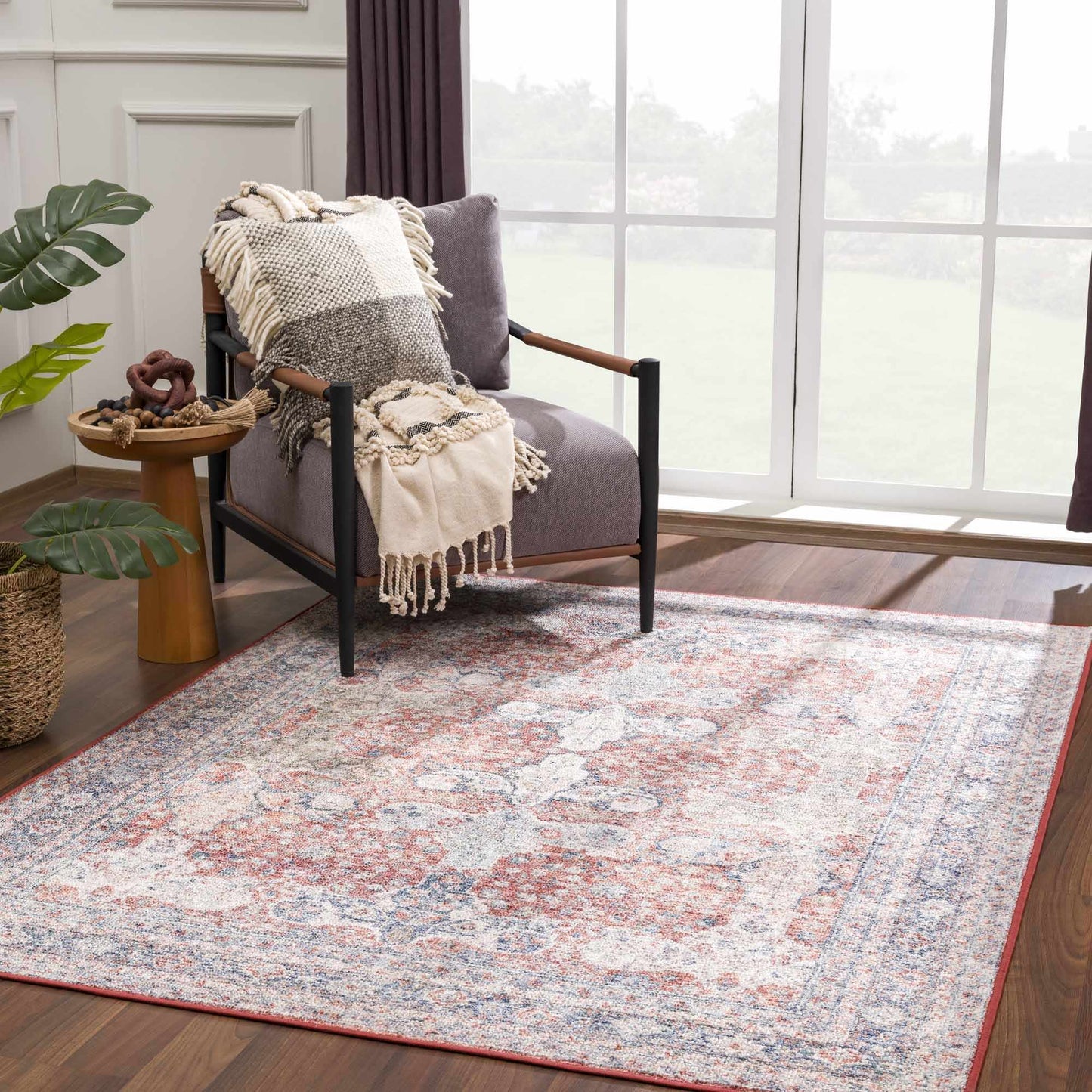 Washable Area Rug - Stylish Durable Floor Decor