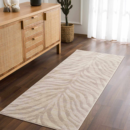 Animal print rug