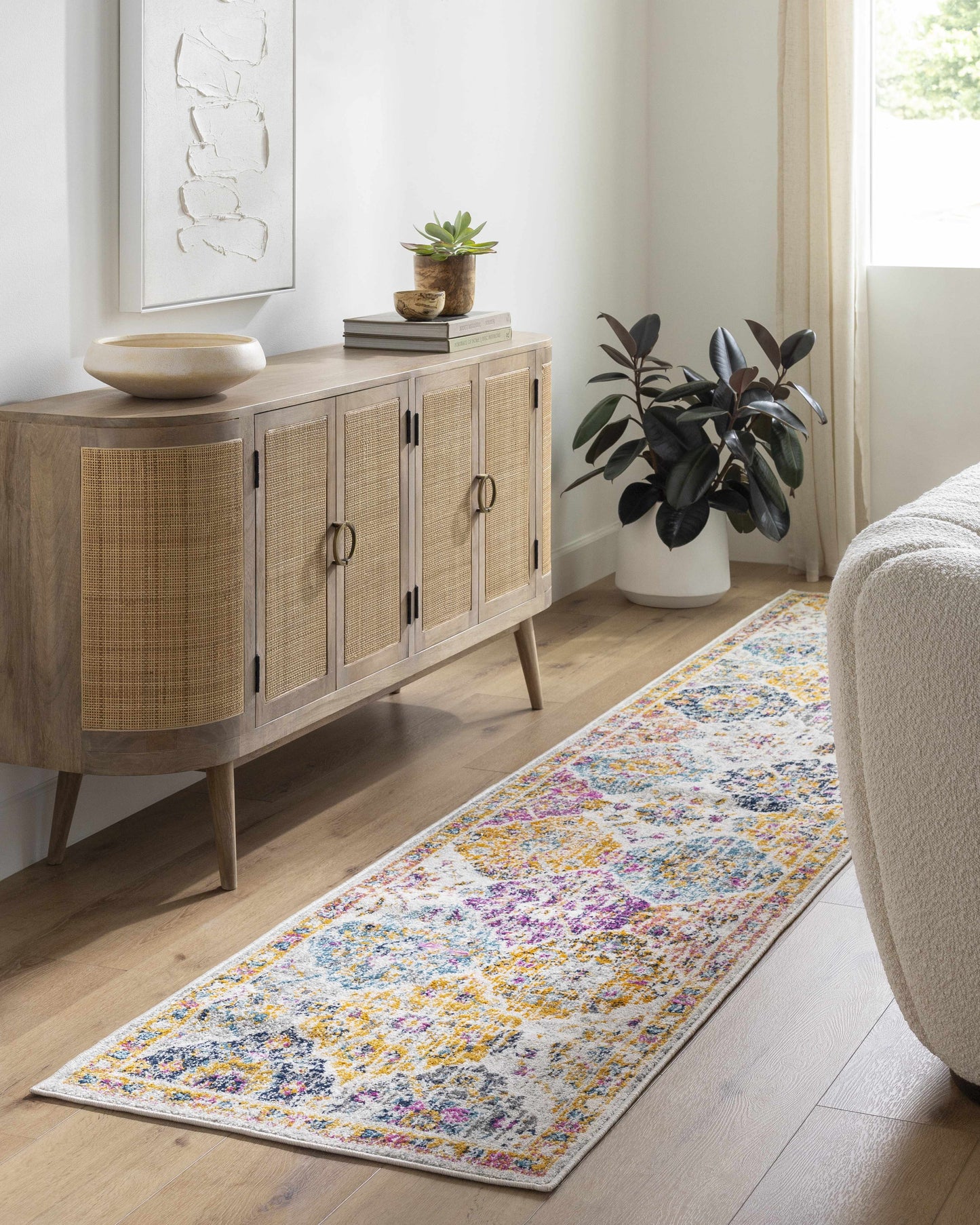 Colorful Area Rug - Living Room Bedroom  Playroom Décor