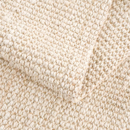 Bleached Jute Area Rug - Eco-Friendly Stylish Home Decor