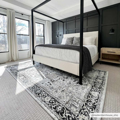 Washable Area Rug - Stylish Durable Easy Clean Rug for Any Room