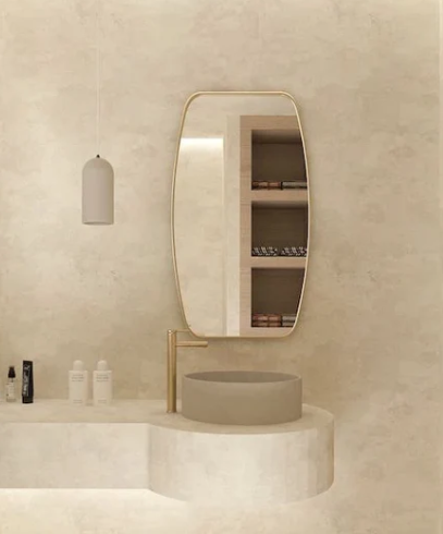 Irregular Wall Mirror