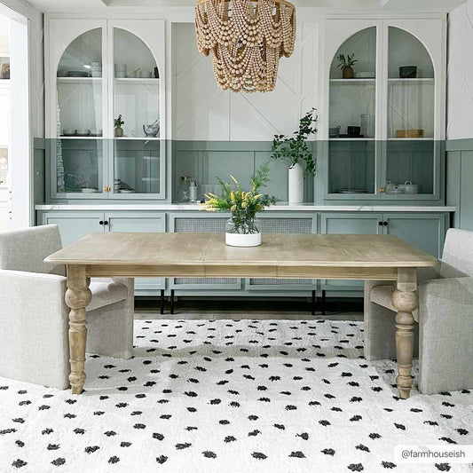 Plush Black and White Dotted Area Rug - Cozy Home Décor Accent