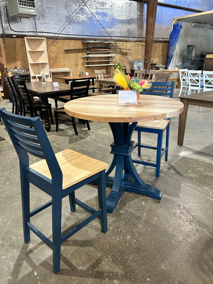 Custom wood table