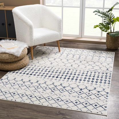 Modern Area Rug - Tigrican Blue 2332 Stylish Soft Durable Home Decor