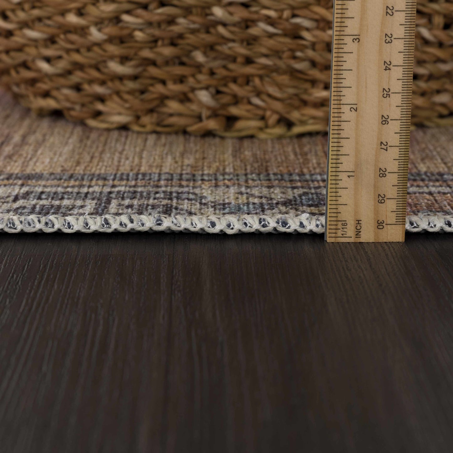 Medinah Washable Area Rug - Soft Durable Stylish Floor Covering