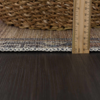 Medinah Washable Area Rug - Soft Durable Stylish Floor Covering