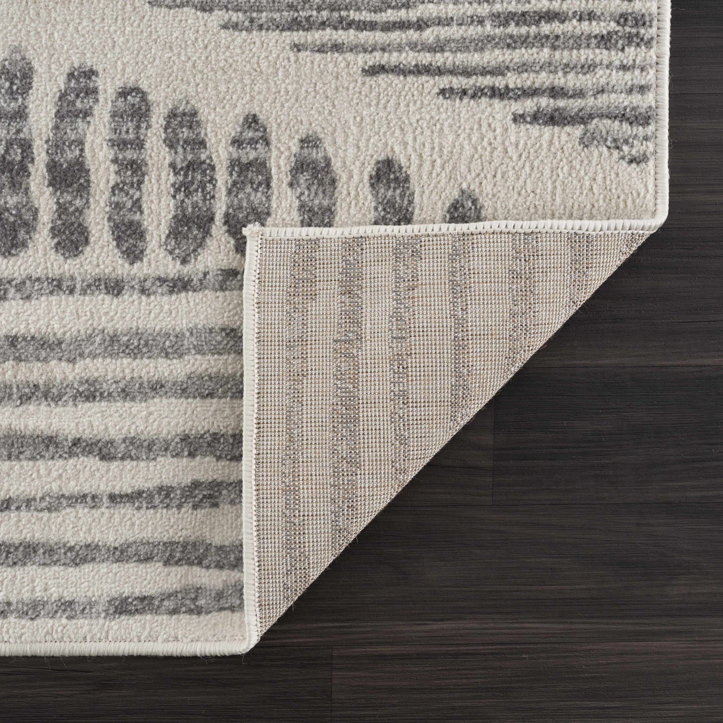 Ivory Tigris Area Rug - Elegant Modern Design for Contemporary Spaces