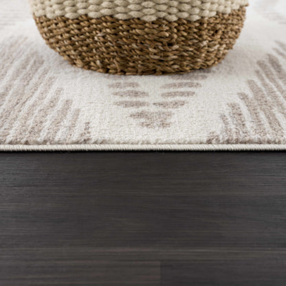 Beige Area Rug - Elegant Neutral Floor Decor for Modern Spaces