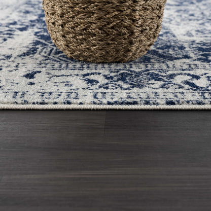 Navy Area Rug - Elegant Modern Home Décor Rug