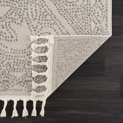 Birdwood Area Rug - Cream Brown Cozy Accent for Any Room