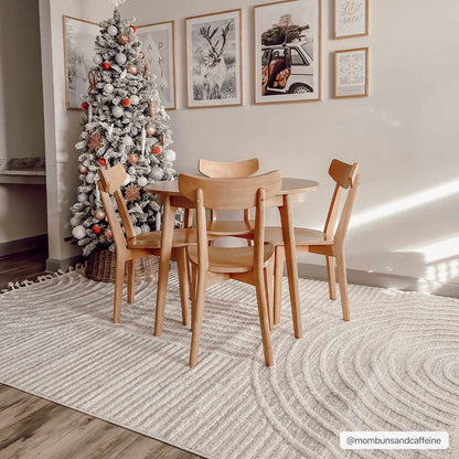 3D Rainbow Tassel Area Rug - Vibrant Home Decor