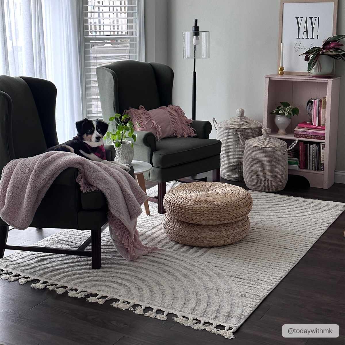 3D Rainbow Tassel Area Rug - Vibrant Home Decor