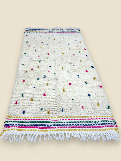 Dihya tribal fringe rug