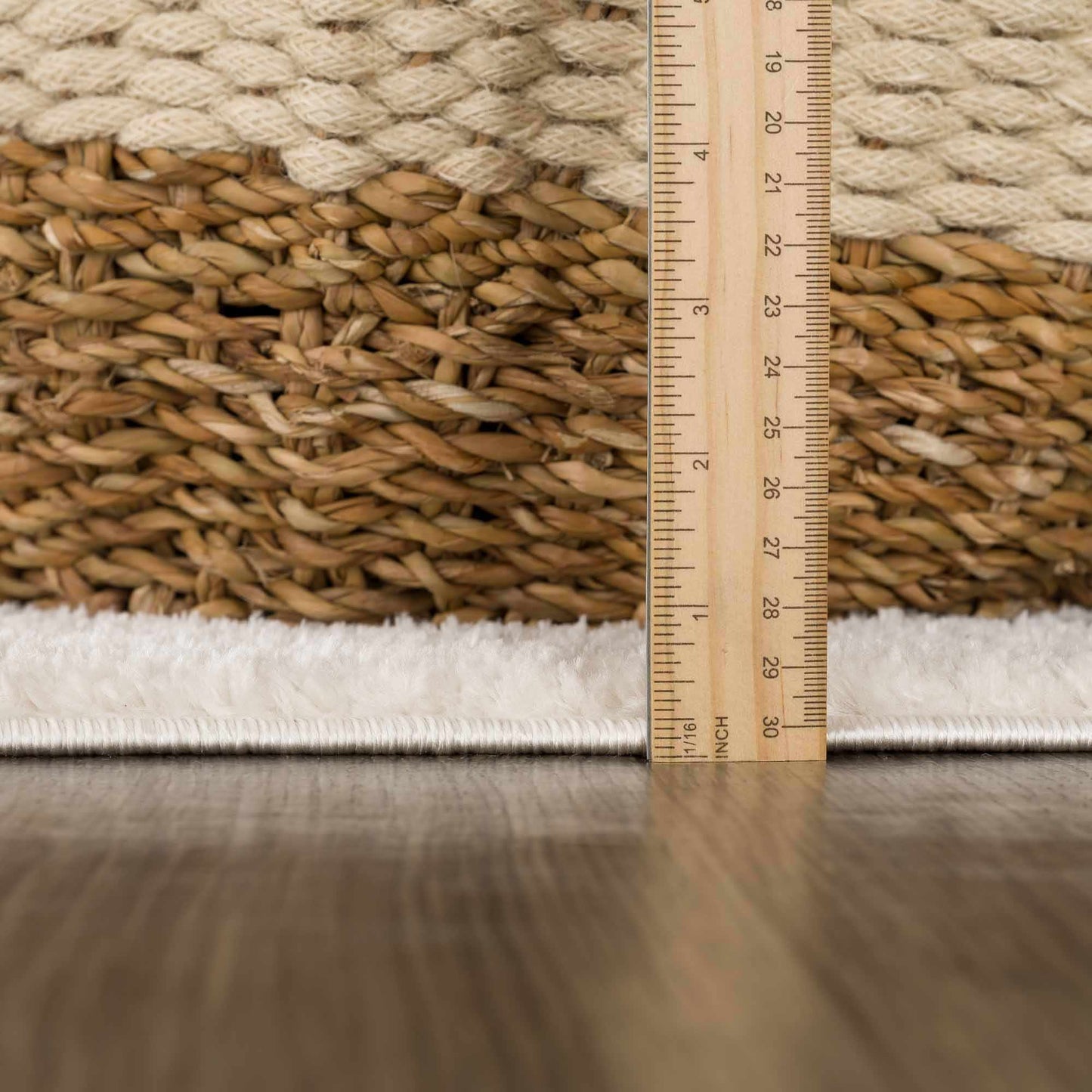 Geometric Area Rug - Black  White Modern Home Decor