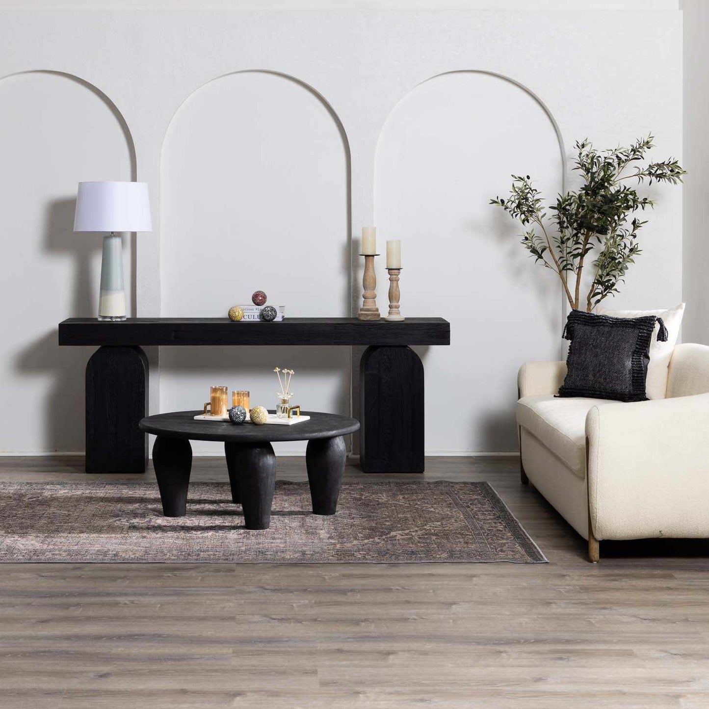 Dusty Blue Washable Rug - Soft Durable Greenpoint Collection