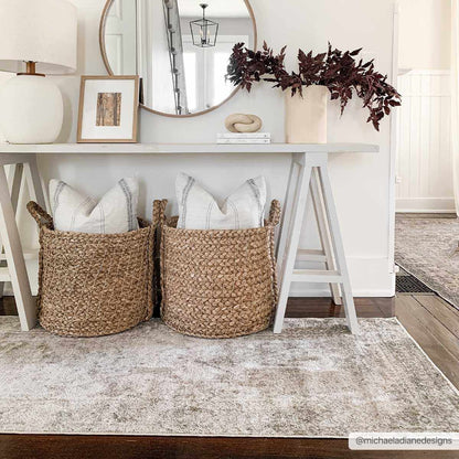 Gael Design Washable Flat Pile Rug - Stylish Modern Home Decor