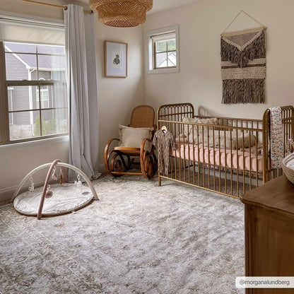 Gael Design Washable Flat Pile Rug - Stylish Modern Home Decor