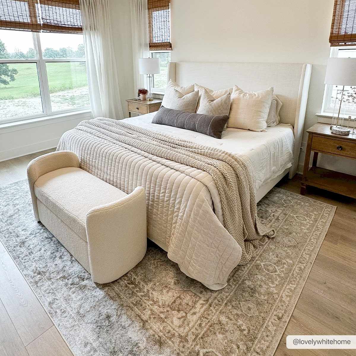 Gael Design Washable Flat Pile Rug - Stylish Modern Home Decor