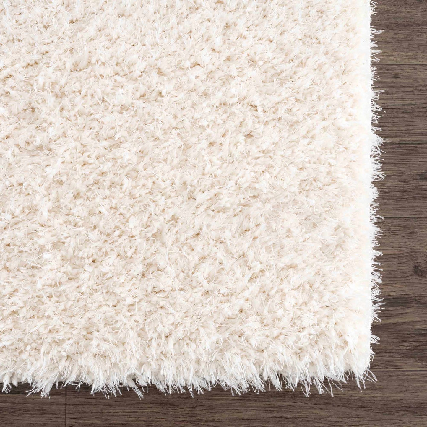 Washable Cream Shag Rug - Cozy Home Decor
